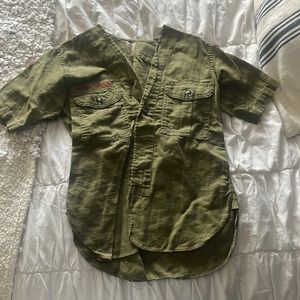 Vintage Boy Scouts Button up